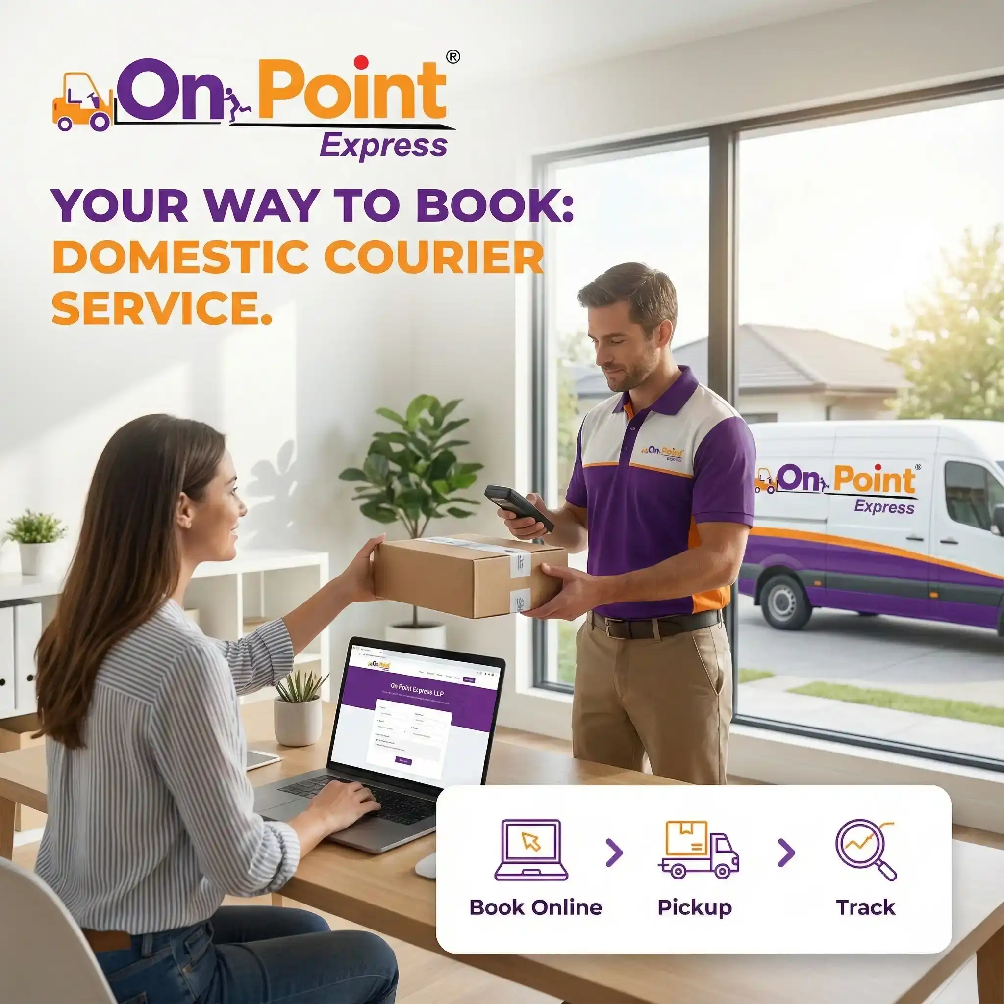 On Point Express LLP - Your Way to Book for Domestic Courier Service