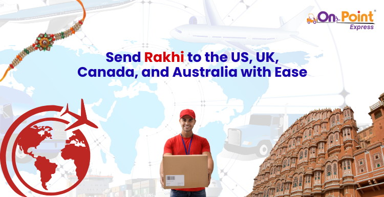 Rakhi Courier Internationally from Jaipur