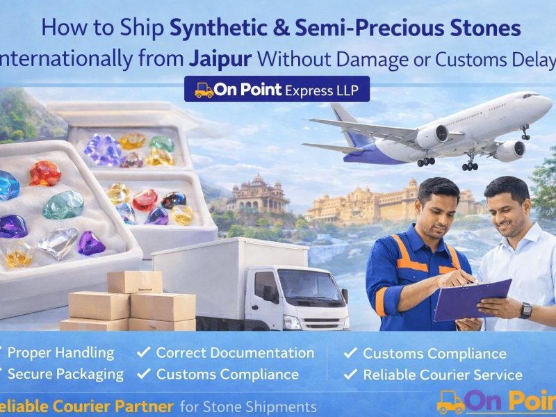 How to Ship Gemstones Internationally from Jaipur Without Damage or Customs Delays