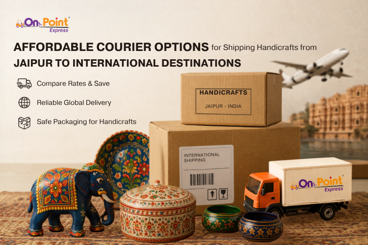ship handicrafts internationally from Jaipur